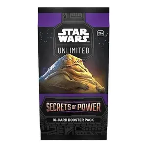 Star Wars Unlimited Secrets of Power 16-Card Booster Pack - Officially Licensed Collectible Trading Cards for Fans