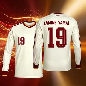 2026 Spain National Home And Away 19# Lamineyamal 20# Pedri Short And Long Sleeve Soccer Jersey Fans Version Breathable