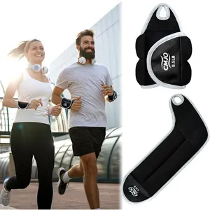 Weighted Gloves - Wrist Weights with Thumb Loops for Women, 0.5lb*2 1lb*2 2lbs*2 Set, Arm/Hand Weights for Running Walking Pilates Yoga