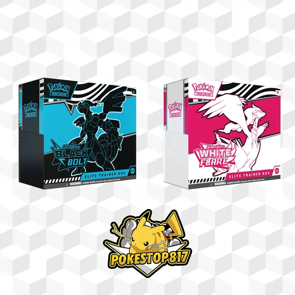 Black Bolt / White Flare (ENG): Pokmon Trading Card Games - TikTok Shop Black Bolt / White Flare (ENG): Pokmon Trading Card Games - TikTok Shop
