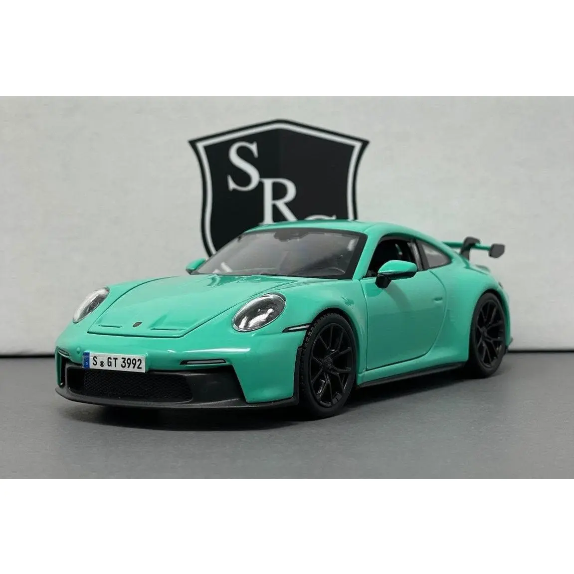 Porsche 911 GT3 - Green - Bburago 1:24 Diecast