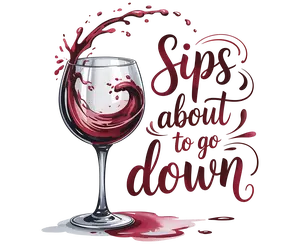 Wine & Music 1 UV-DTF Sticker/decal