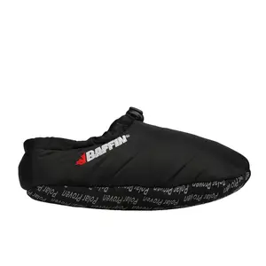 Baffin Mens Cush Scuff Casual Slippers Casual - Black Baffin Mens Cush Scuff Casual Slippers Casual - Black