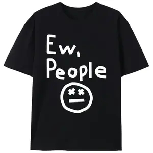 Ew People Men’s Graphic Tee |   Unisex Introvert Anti-Social Casual T-Shirt |   Summer Sarcastic Funny Gift