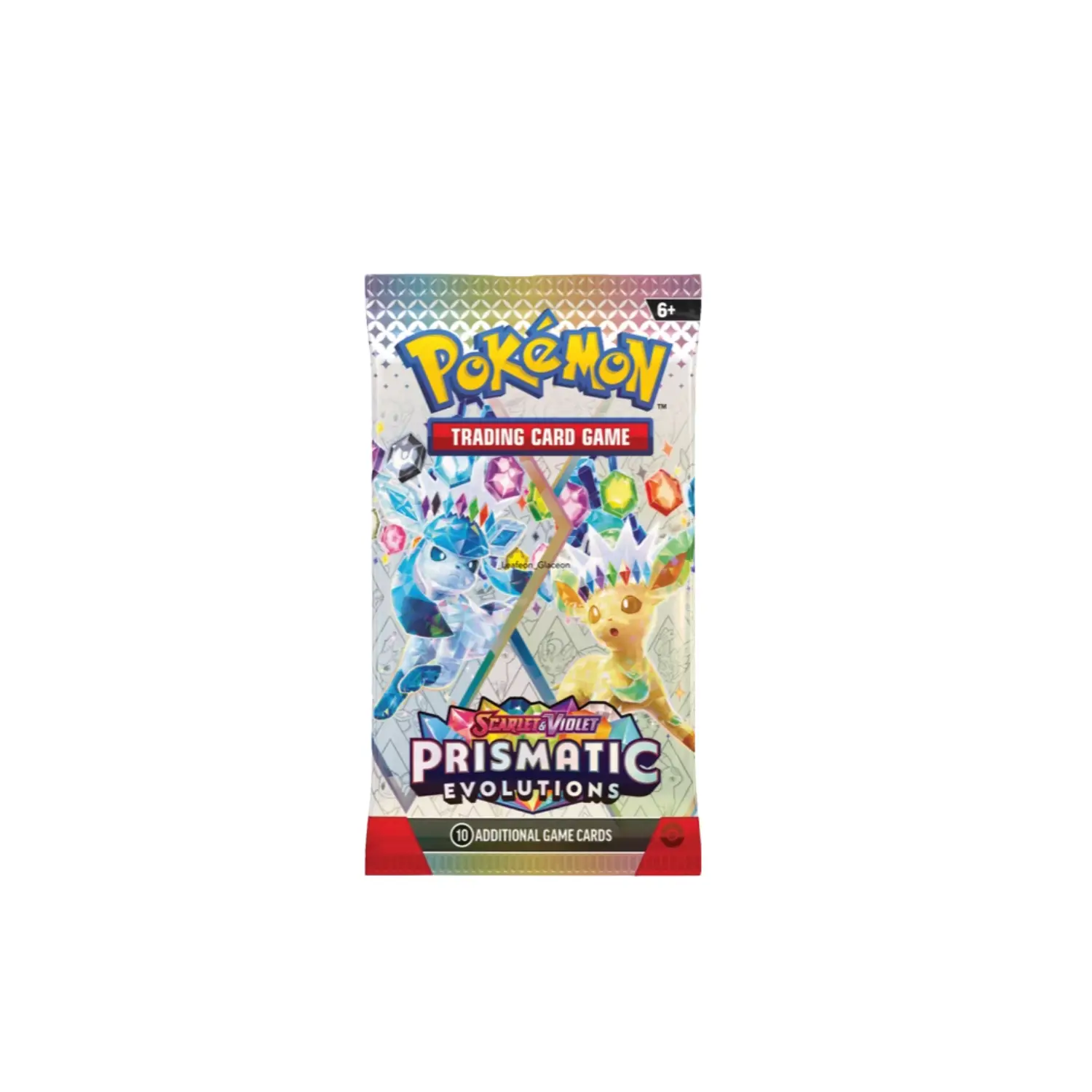 Prismatic Evolutions Loose Booster Pack English Pokemon Trading Card Game