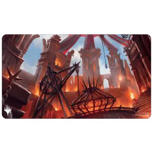 Ravnica Remastered Cult of Rakdos Blood Crypt Standard Gaming Playmat for Magic: The Gathering