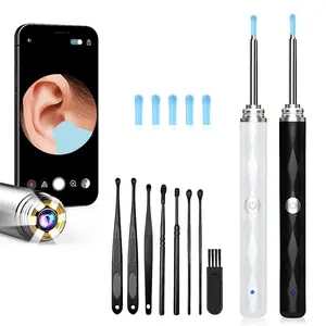 Rechargeable Ear Wax Removal Tool with Camera, Includes 5 Ear Picks, Safe & Effective Ear Cleaning Device for Home Use
