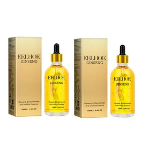 Ginseng & Niacinamide Facial Serum, 2 Counts/set Moisturizing Facial Essence, Hydrating Facial Serum, Face Skincare for Women & Men