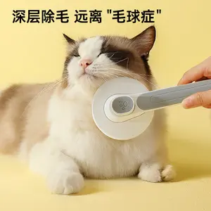 Self-Cleaning Pet Grooming Brush - Auto De-Matting & Hair Removal, Massage Comb for Dogs & Cats🐾