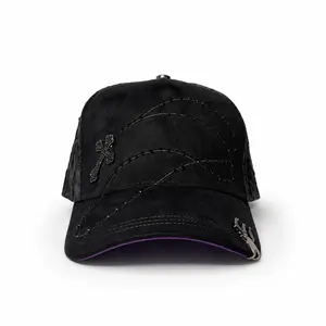 JC Caps "Exodo 14:14" Black - Black Snapback - Premium Streetwear Baseball Cap for Men & Women, Adjustable