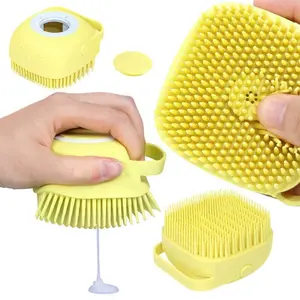 Bathing Brush Shampoo Dispenser
