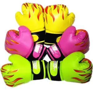 Colorful Flame Children's Gloves for Boxing Training