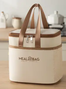Thick Aluminum Foil Insulated Lunch Bag, Portable Lunch Pouch for Work, Ideal Back-To-School Gift, Durable and Convenient Food Container, Durable Lunch Bags, Reusable Lunch Bag