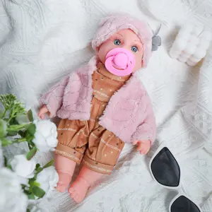 30cm/12inch Reborn Doll with Set Hat Socks Pacifier, Children Toys, Festival Gift tiktokshopspringglowup
