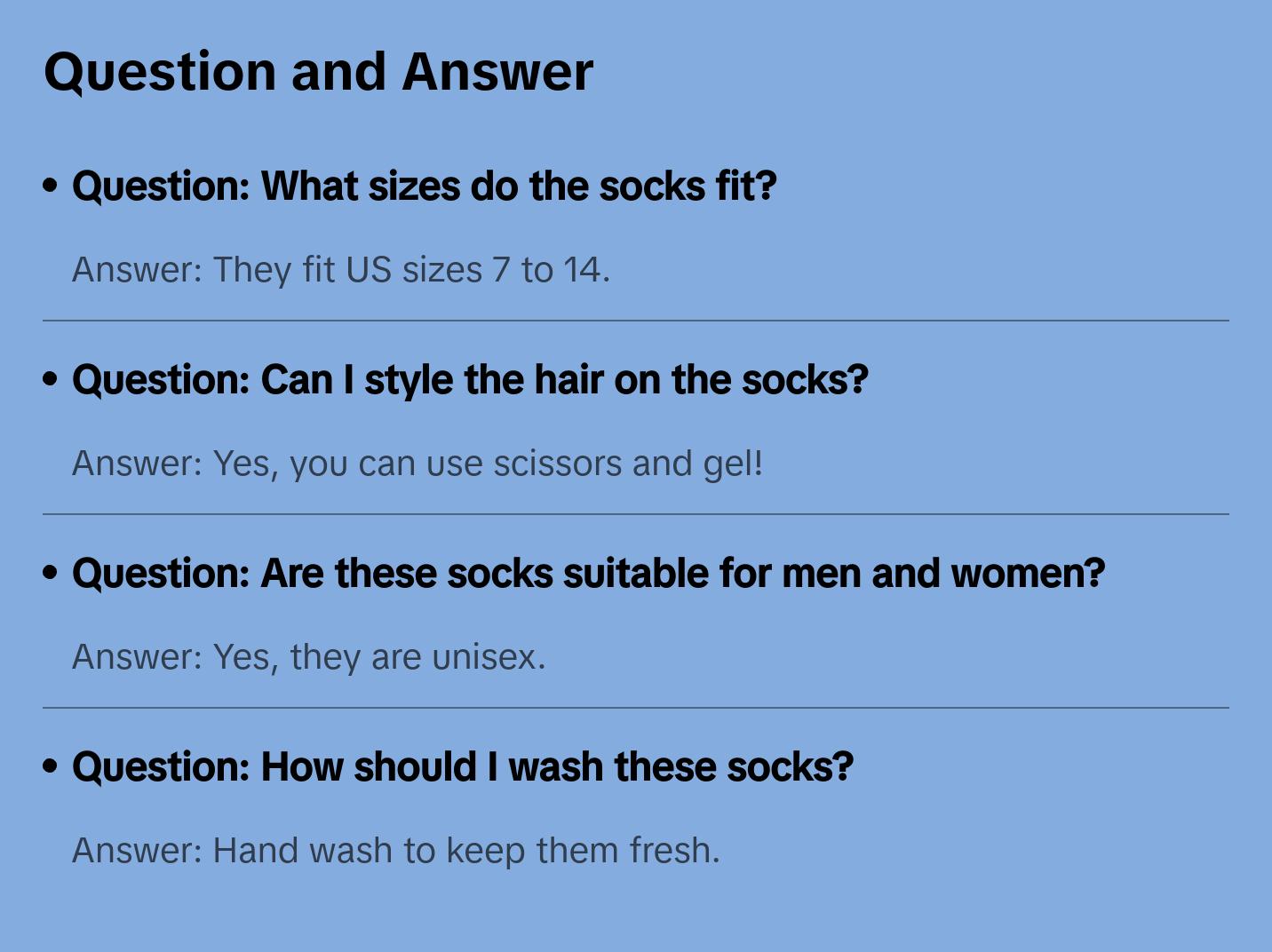 Trump Socks with Hair & Comb (Unisex) Trump Socks with Hair & Comb (Unisex)