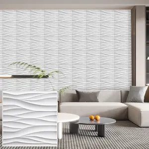 Aadesh 3D Wall Panel (Includes One Roll of Mounting Tape), Interior Wall Decor, Diagonal Diamond Diamond Textured Pattern for Living Room, Lobby, Bedroom, Hotel, Office, Game Room, TV Backsplash, 11.8 x 11.8 Inches (Approx. 30 x 30 cm)