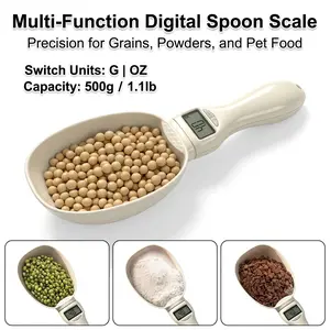 2026 New Digital Measuring Spoon Scale - Electronic Kitchen Measuring Scoop, Smart Adjustable Measure Cup for Home Cooks, Baking & Cooking Use