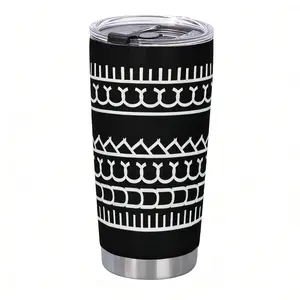 F ICE Tumbler - Funny Secret Message Gift - 20oz Stainless Steel Travel Mug for Women on Diet, Keto, or Weight Loss - Hidden Text Design