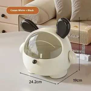 Home candy jar, living room coffee table.desktop, front desk, capsule coffee, snack fruitplate,cute and creative storage box