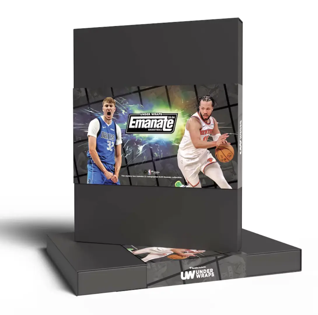 2025-26 Under Wraps Emanate NBA Autographed Collectible Photo Mystery Box