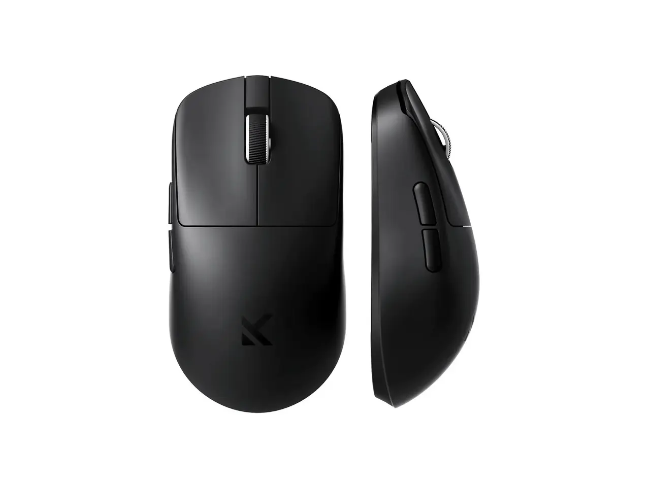 MCHOSE L7 Ultra+ Wireless Gaming Mouse, Ergonomic Mouse Lightweight 48g, 42K DPI, PAW3950, Optical Switch, 20000 FPS, Dual 8K Polling and 7 Programmable Buttons, 3-Mode Connect, for PC/Mac - Black