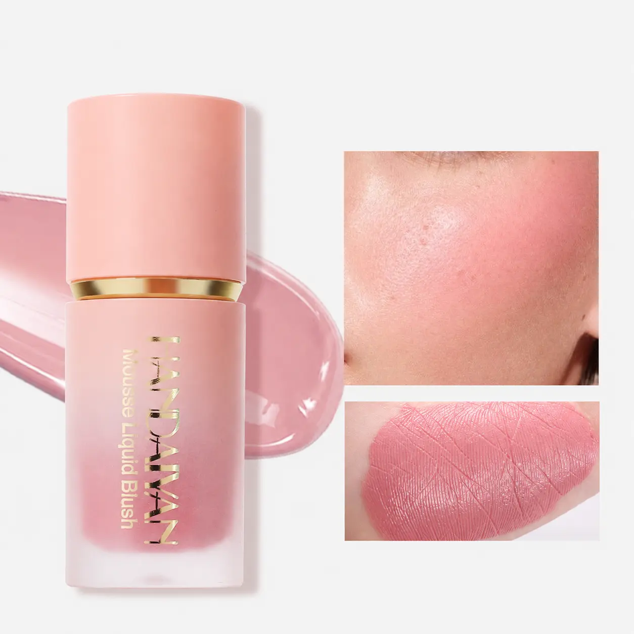 7-Color Liquid Blush & Contour Stick – Matte Cream Texture, Smooth Easy Application, Natural Shaping for Soft Cheek Definition, Flawless Daily Complexion & All-Day Makeup Wear - Beginner Friendly Daily Makeup Tool for Women, Women's cosmetics