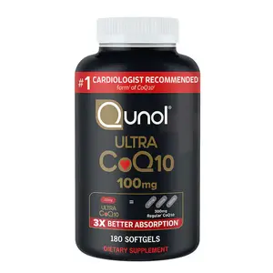 Qunol. Ultra CoQ10 Supplement for Optimum Heart and Vascular Healthcare