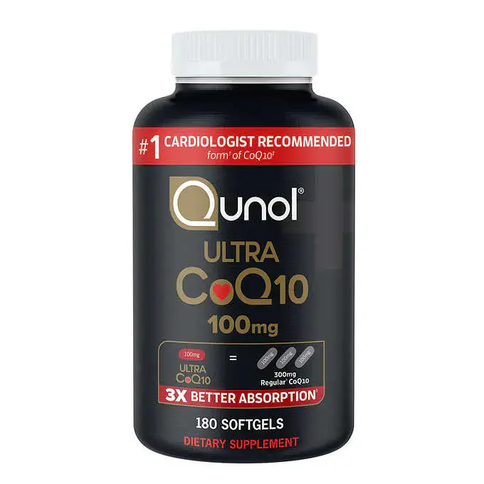 Qunol. Ultra CoQ10 Supplement for Optimum Heart and Vascular Healthcare