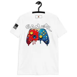 Red vs Blue Meltdown – Drip Controller Unisex Tee