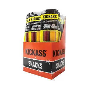 Kickass Sausage and Cheddar Snack Sticks - 21CT
