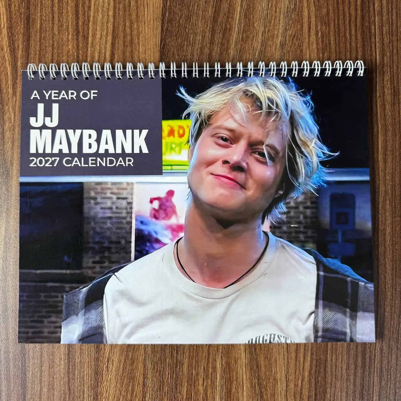 JJ Maybank 2027 Calendar Outer Banks Fan Merch OBX Room Decor Aesthetic | Rudy Pankow Pogue Life Photo Calendar 2027 New Year Gift
