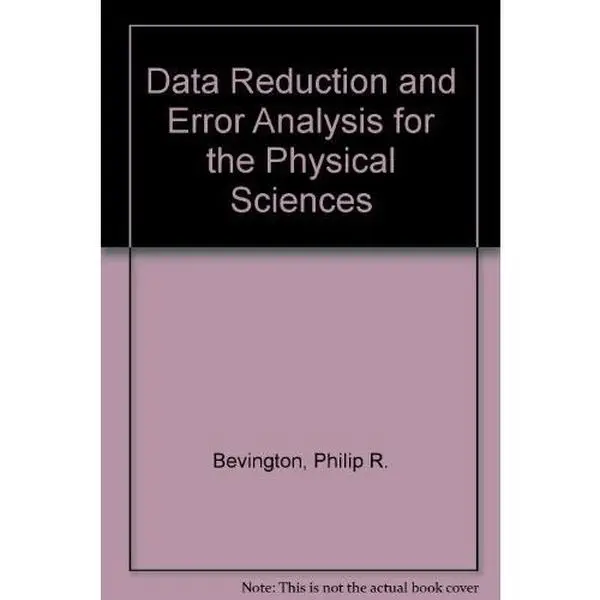 USED Book - Data Reduction and Error Analysis for the Physical Science by P. R. Bevington (Paperback) - english
