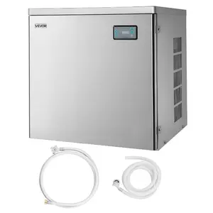 VEVOR Commercial Ice Maker Machine - Head, 650 Lbs/Day Stainless Steel Ice Machine with Scheduled Ice-Making, Self-Cleaning, Adjustable Thickness, Ideal for Restaurant Bar Cafe Hotel - Head OnlyVEVOR Super Brand Day