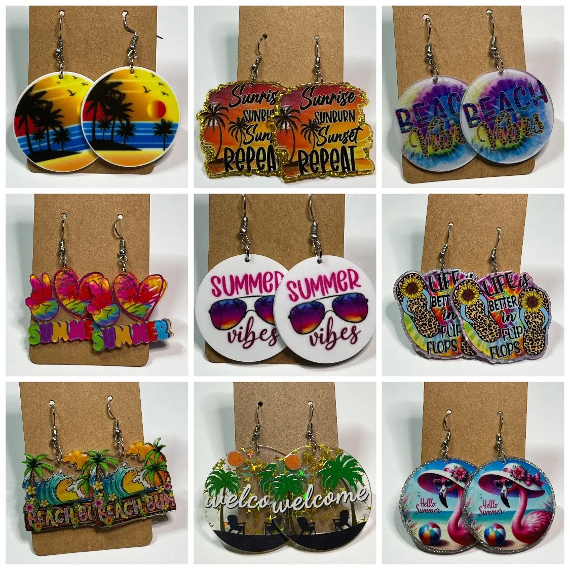 Summer vibes earrings