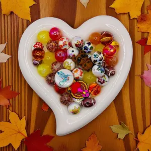 Autumn Magic Bead Mix - Pumpkins Fox & Fall Beads for Crafting and Decorating - Vibrant Shapes & Colors Inspired by Nature's Bounty