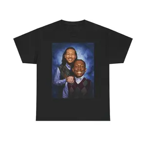 Jalen and Jaylin Williams "Step Brothers" Portrait T-Shirt, Crew Neck T-Shirt, Clothing Casual, Anniversary gift, High Quality, Trending Shirt, basic, fashion, menswear, cheap tees, Gift for Friend, graphic tees, Many Colors Size S To XL, tiktok shop