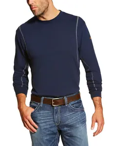 Ariat Men's Fr Crew Neck Long Sleeve T-Shirt - 10019007
