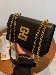 Women's Fashion Chain Strap Crossbody Bag, Casual Versatile Shoulder Bag for Work & Daily Used, Trendy All-match Commuter Bag, Fashionable Shoulder Bag