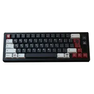 PBT Cherry Profile Keycaps, Keyboard Accessory for Mechanical Keyboards with Brown Caps, Keyboard Accessory Keyboards