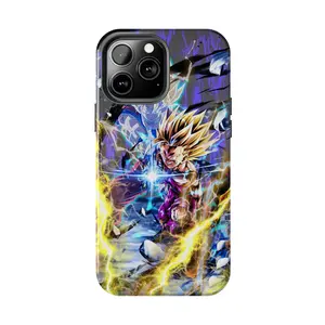 DragonS BallS Super Saiyan Warrior Legacy Phone Shell - Powerful Lightning Strike Graphic Case