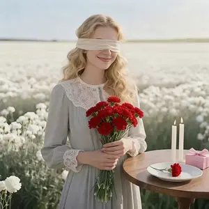 12pcs Artificial Carnations Flowers, Silk Carnations for Wedding Centerpieces, Mother's Day & Valentine's Day Decor, Home Party Decoration