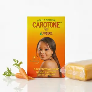 Carotone Brightening Soap with Collagen 190g / 6.7oz – Light & Natural Skin Cleansing Bar