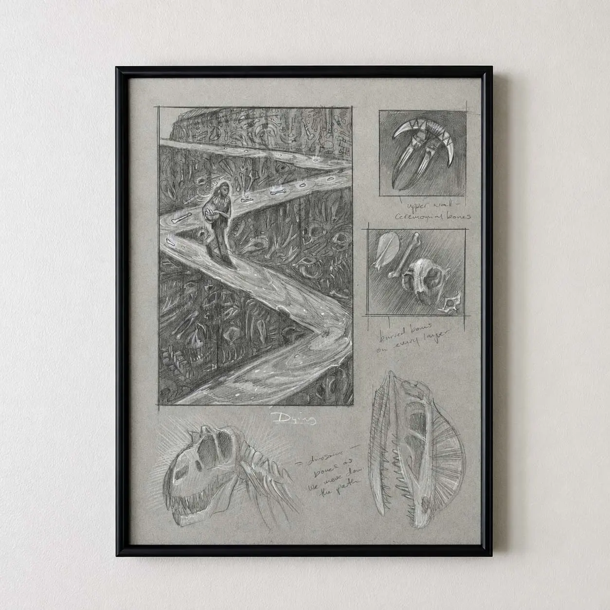 Dying Original Concept Sketch