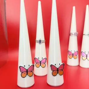 Butterfly Ring Cone Holder  Jewelry Display for Rings & Fizzers