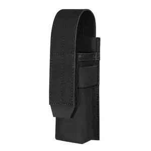 Krydex Tactical Flashlight Holster Low Profile Modular Flashlight Holder MOLLE PALS + Belt System