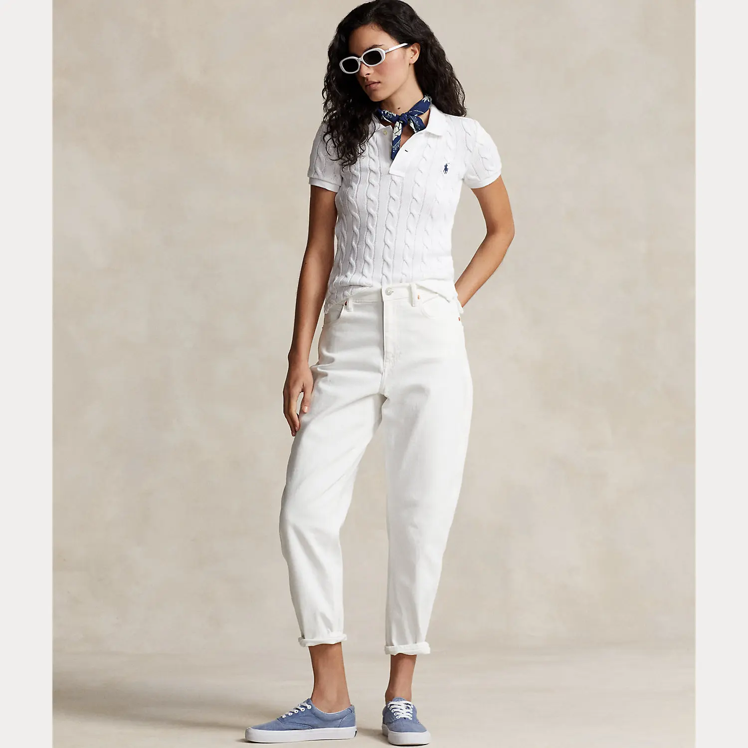 Polo Ralph Lauren - Cable-Knit Polo Shirt