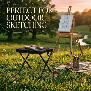 Portable Folding Chair, Adult Compact Seat, Lightweight Durable Frame, Ideal for Camping, Hiking, Fishing, Easy Setup, Stable Design