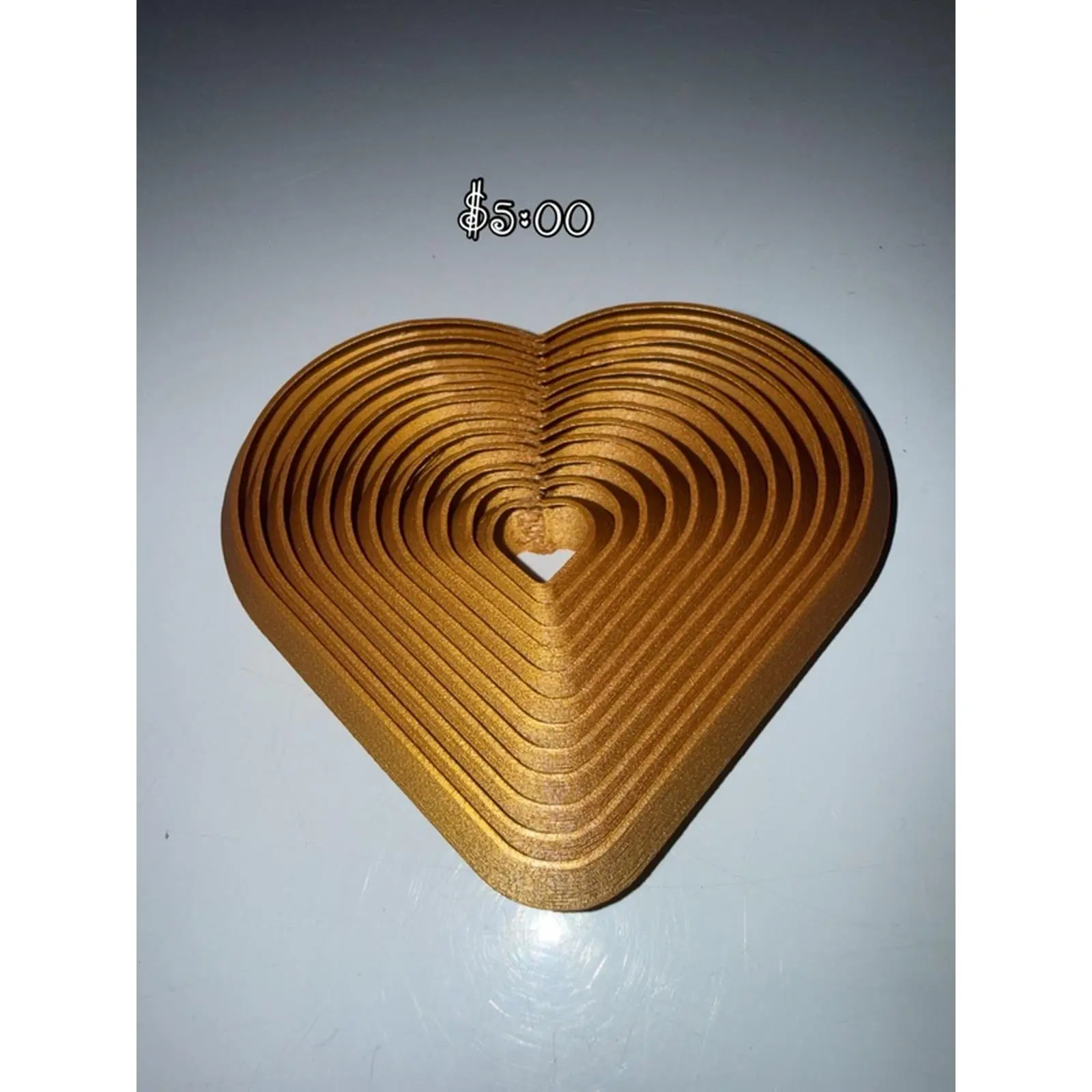 Heart Fidget Toy - Stress Relief Handheld Accessory for Kids and Adults