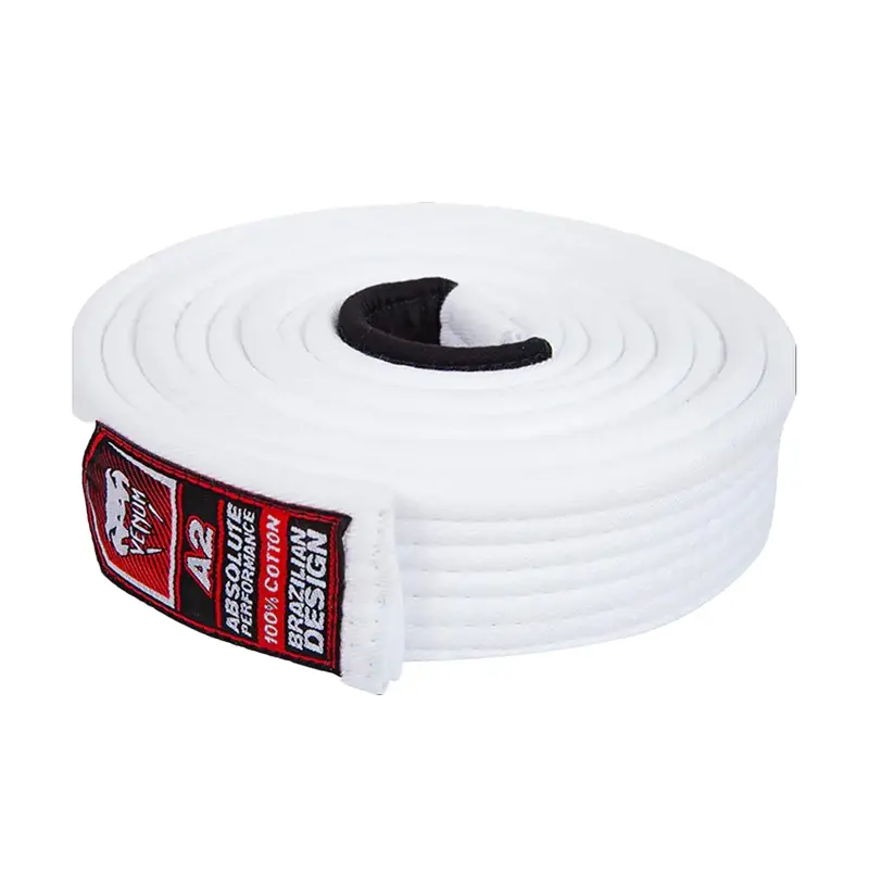 Venum BJJ Belt - Thick Cotton Sturdy Martial Arts Equipment, Multi-Size Multi-Lengths (A1-A4 Including A2) for BJJ Training