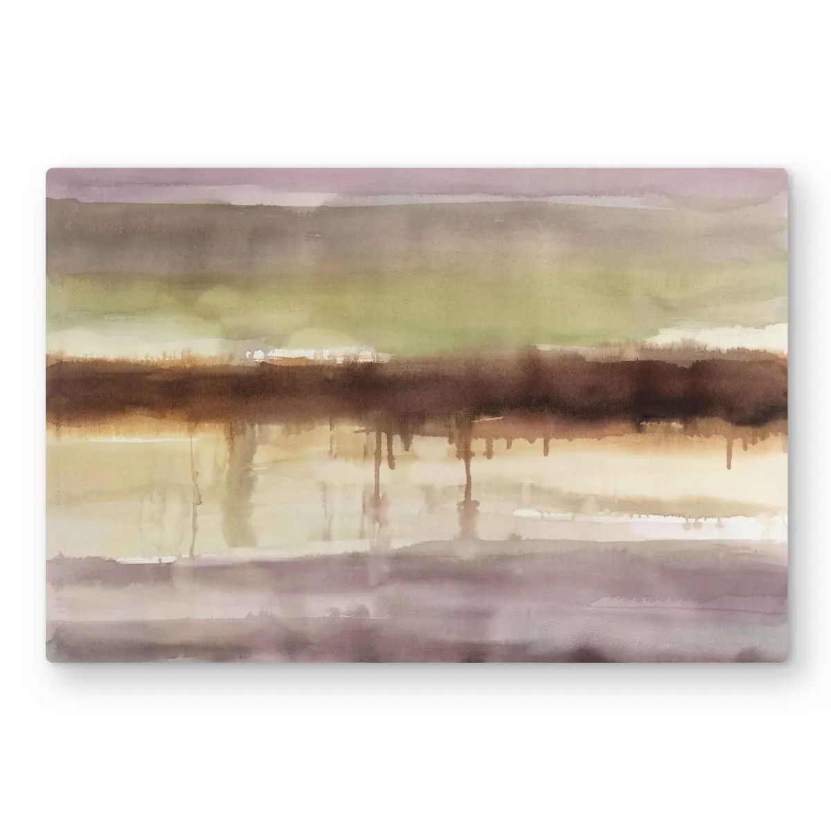 Begin Home Decor C1MP2030I0DV4M 20 x 30 in. Stripes - Abstract Illustrative Metal Print Wall Art for Home Decor
